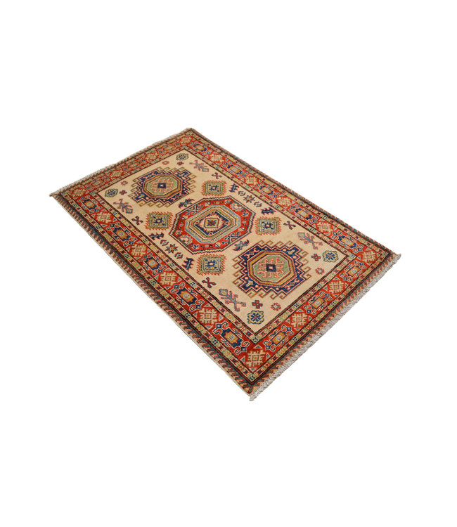 Handgeknüpft wolle kazak teppich 154x99 cm   Orientalisch  teppich