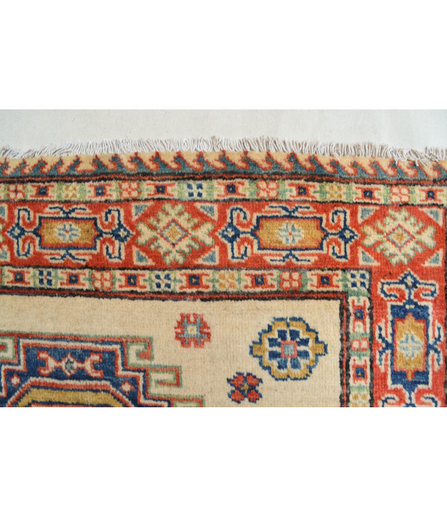 Handgeknüpft wolle kazak teppich 154x99 cm   Orientalisch  teppich
