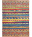 shal Hand knotted  11'9x 9' wool kazak area rug  364x276 cm  Oriental carpet