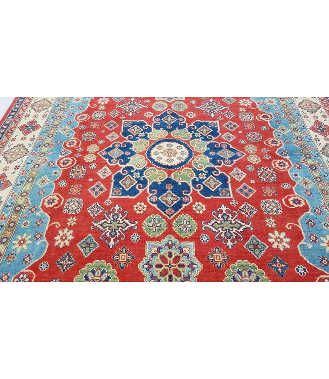 Handgeknüpft wolle kazak teppich 303x240 cm   Orientalisch teppichboden