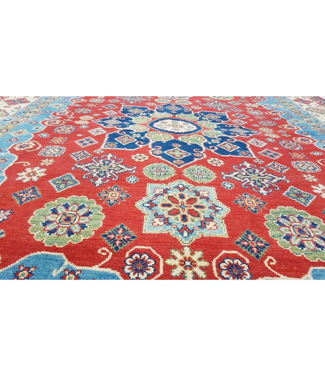 Handgeknüpft wolle kazak teppich 303x240 cm   Orientalisch teppichboden