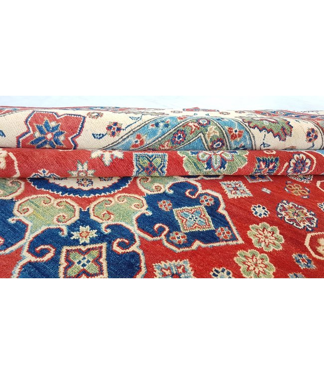 Handgeknüpft wolle kazak teppich 303x240 cm   Orientalisch teppichboden