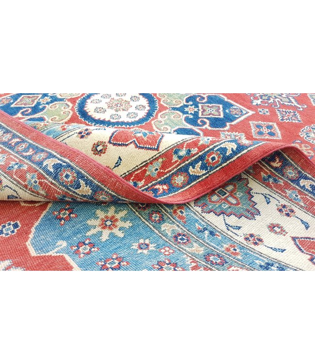 Handgeknüpft wolle kazak teppich 303x240 cm   Orientalisch teppichboden