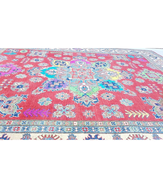 Handgeknüpft wolle kazak teppich  314x244 cm   Orientalisch teppichboden