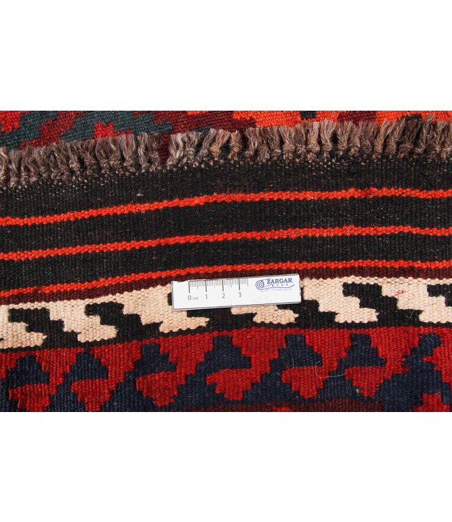 335x255 cm Hand Woven Afghan Wool Kilim Area Rug