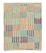 198x157 cm Hand Woven Afghan Wool Kilim Area Rug