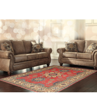 Hand knotted  12'x 8'9 wool kazak area rug  366x273 cm Oriental carpet