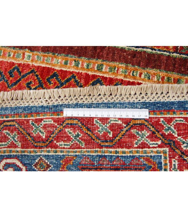 240x168 cm kazak tapijt fijn  Handgeknoopt wol