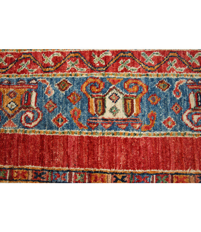 240x168 cm kazak tapijt fijn  Handgeknoopt wol