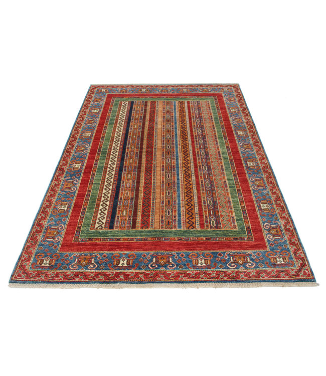 240x168 cm kazak tapijt fijn  Handgeknoopt wol