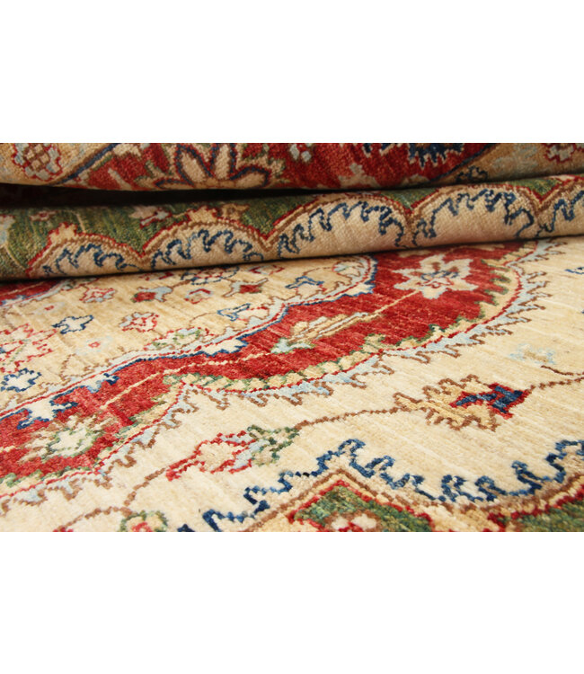 242x171 cm kazak Teppich fine handgeknüpft wolle