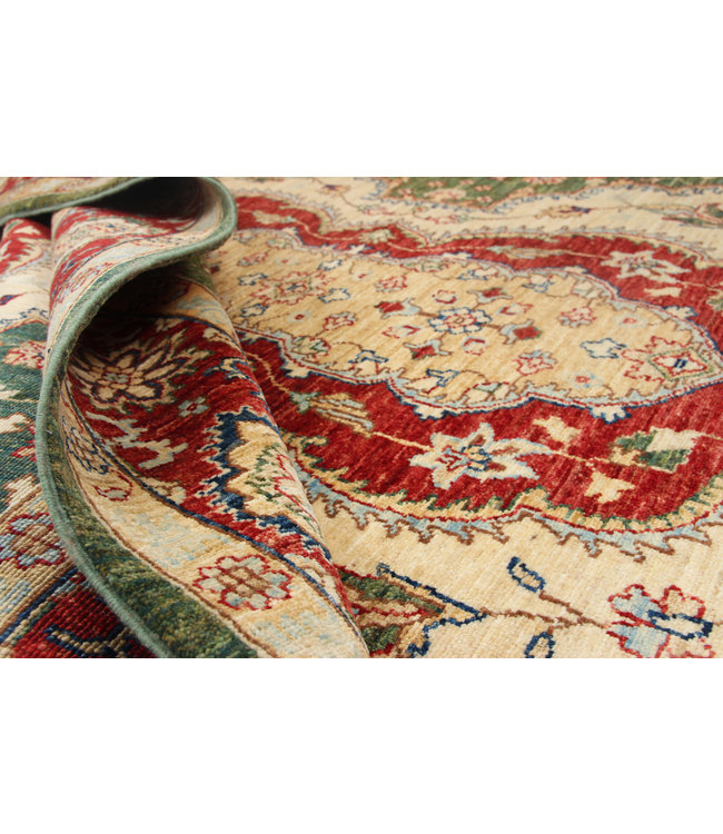 242x171 cm kazak Teppich fine handgeknüpft wolle