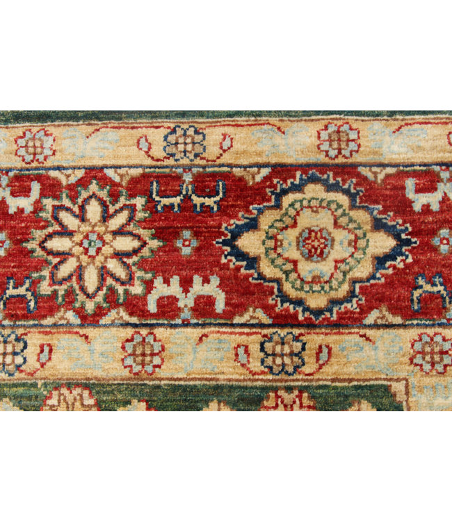 242x171 cm kazak Teppich fine handgeknüpft wolle