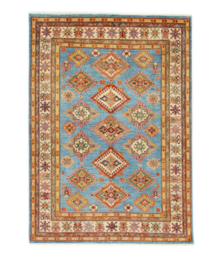 246x173 cm kazak tapijt fijn  Handgeknoopt wol