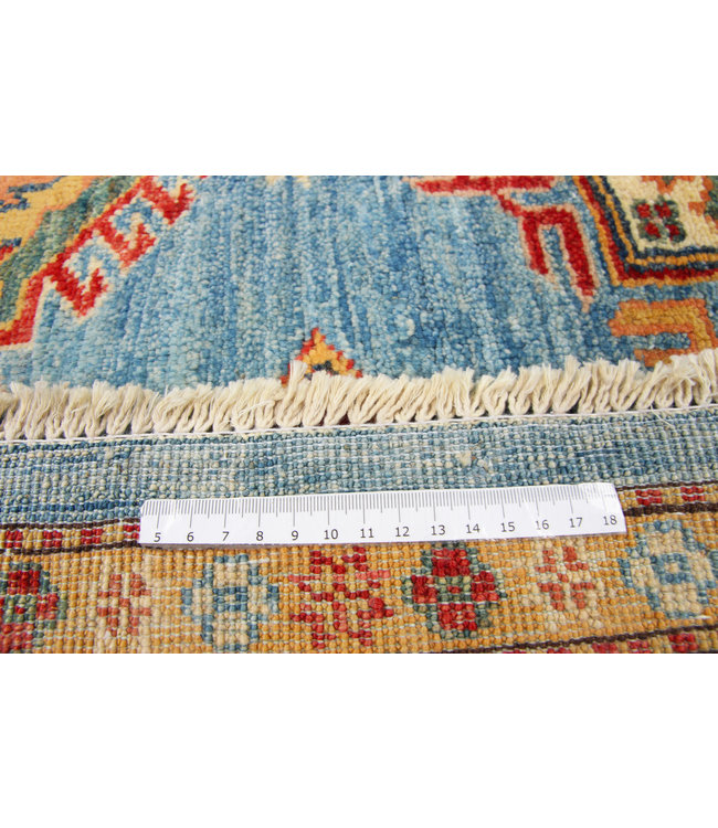 246x173 cm Kazak Rug Fine Hand knotted  Wool Oriental Carpet