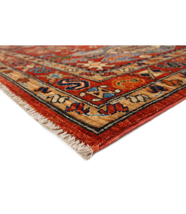 238x174 cm Kazak Rug Fine Hand knotted  Wool Oriental Carpet