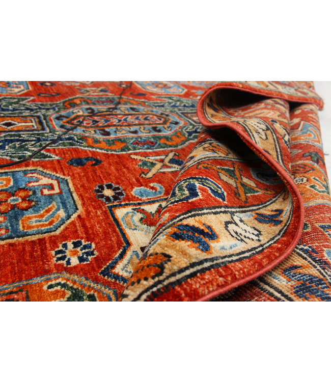 238x174 cm kazak Teppich fine handgeknüpft wolle