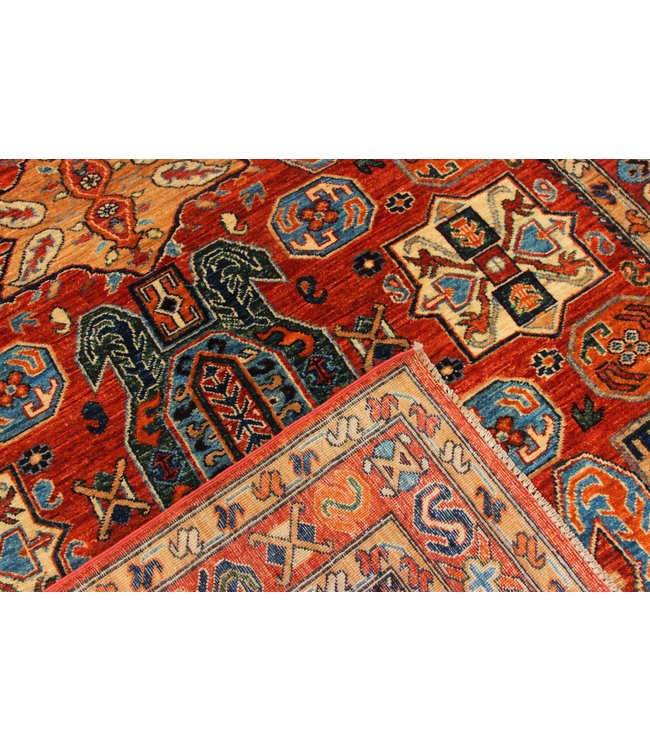 238x174 cm kazak tapijt fijn  Handgeknoopt wol