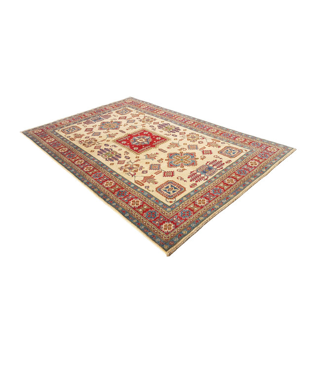 Handgeknoopt kazak tapijt 300x200 cm  oosters kleed vloerkleed