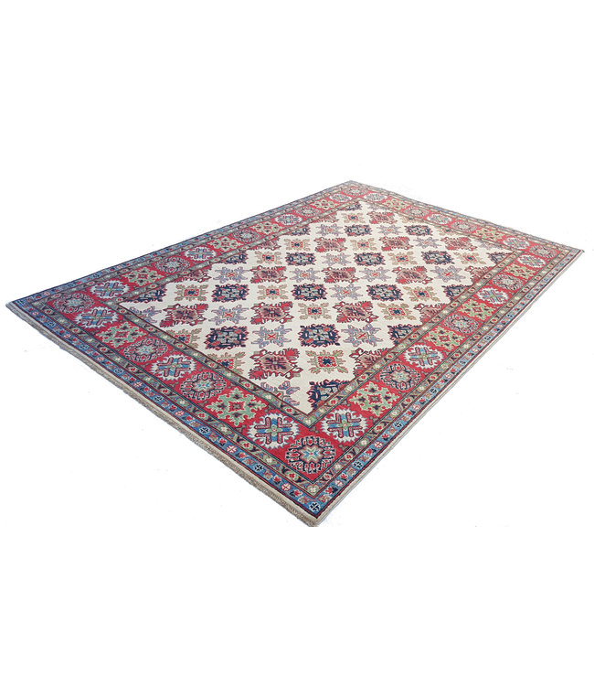 Handgeknoopt kazak tapijt 294x202 cm  oosters kleed vloerkleed