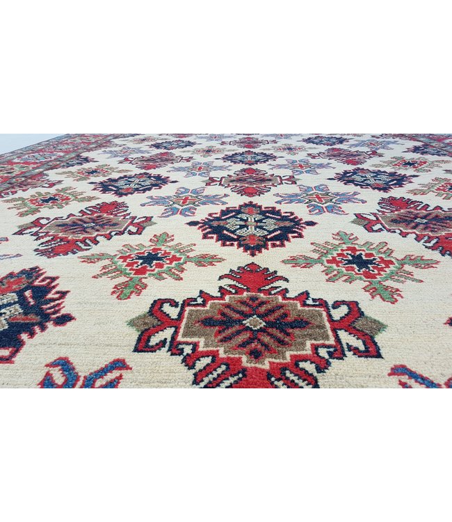 Handgeknoopt kazak tapijt 294x202 cm  oosters kleed vloerkleed