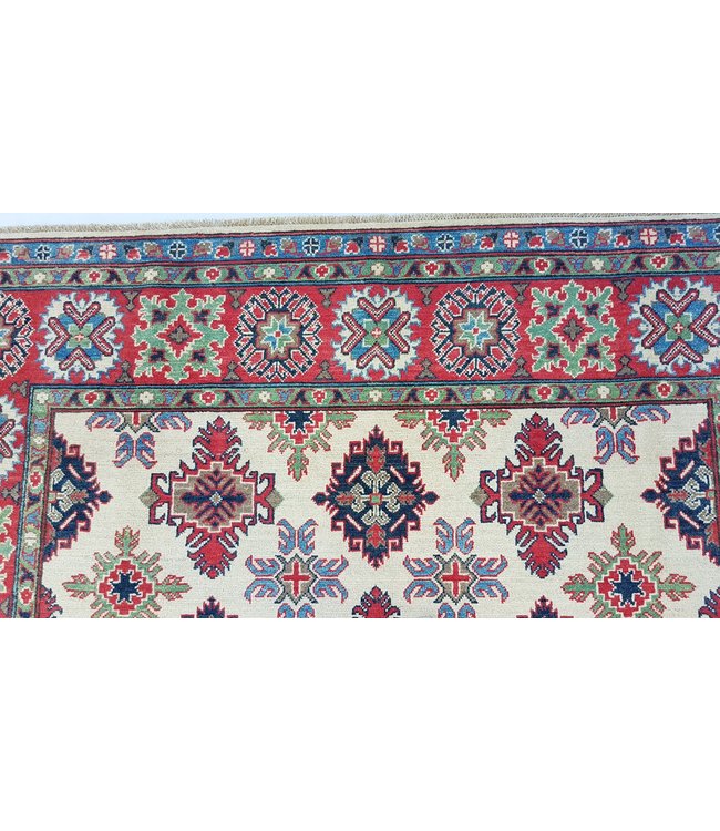Handgeknüpft wolle kazak teppich  294x202  cm   Orientalisch teppichboden