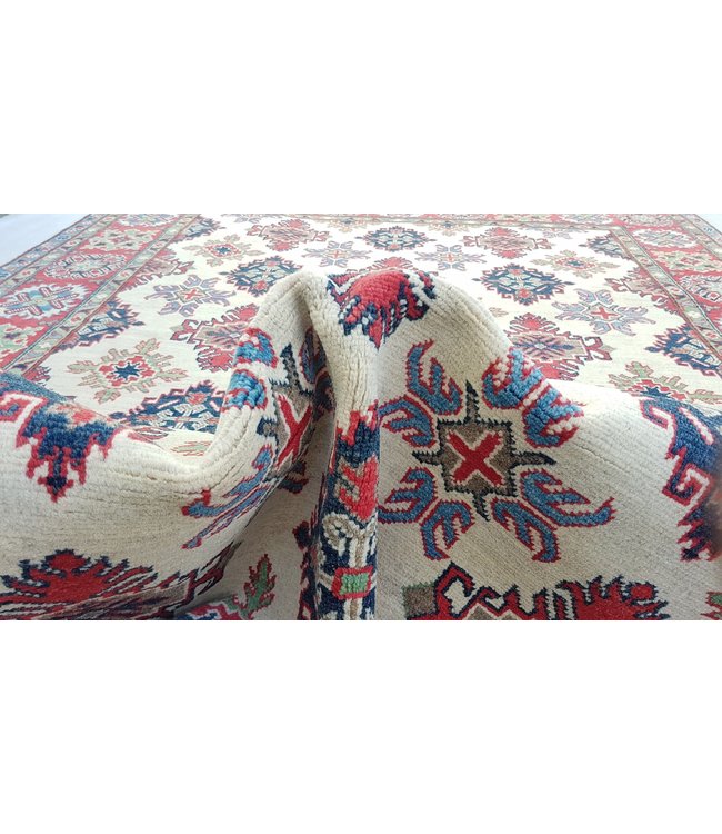 Handgeknoopt kazak tapijt 294x202 cm  oosters kleed vloerkleed