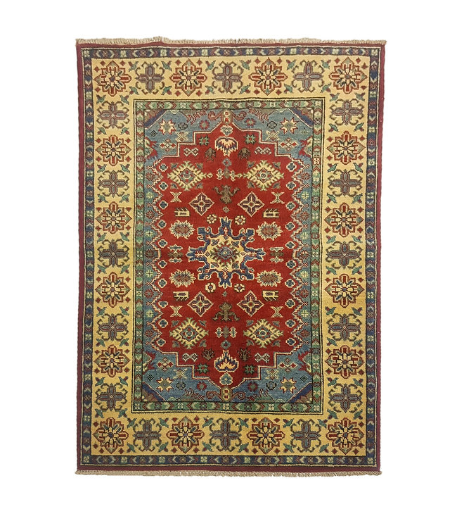 Handgeknüpft wolle kazak teppich 144x100 cm  Orientalisch  teppich