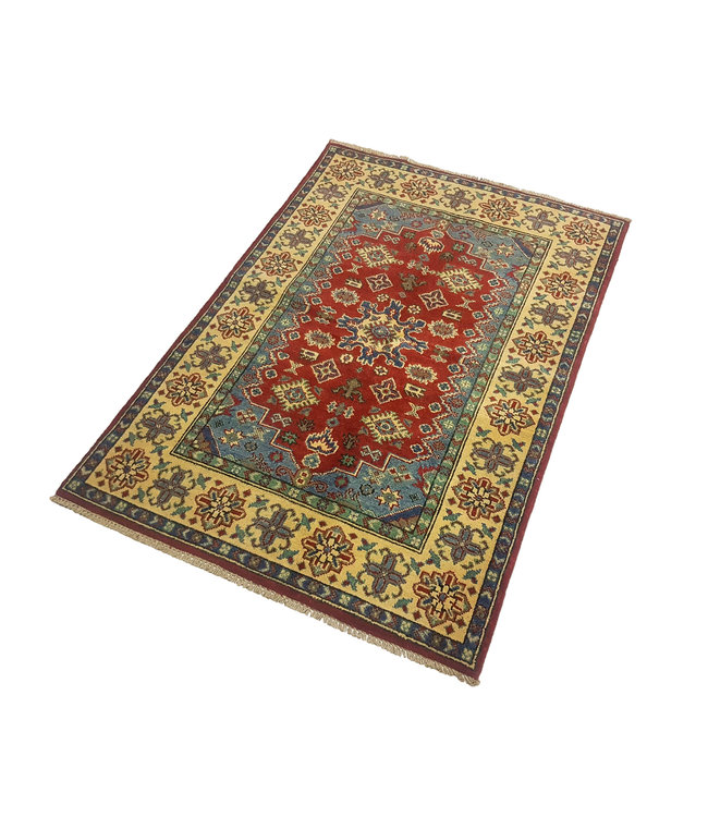 Handgeknoopt Royal kazak tapijt 144x100 cm  vloerkleed Traditional