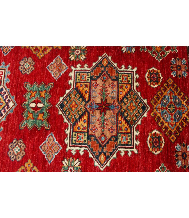 246x172 cm Kazak Rug Fine Hand knotted  Wool Oriental Carpet