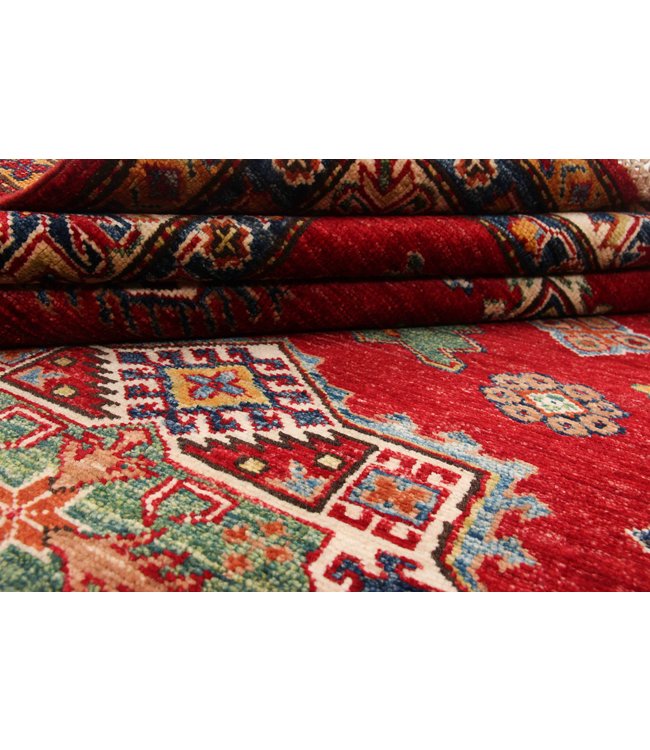 246x172 cm kazak Teppich fine handgeknüpft wolle