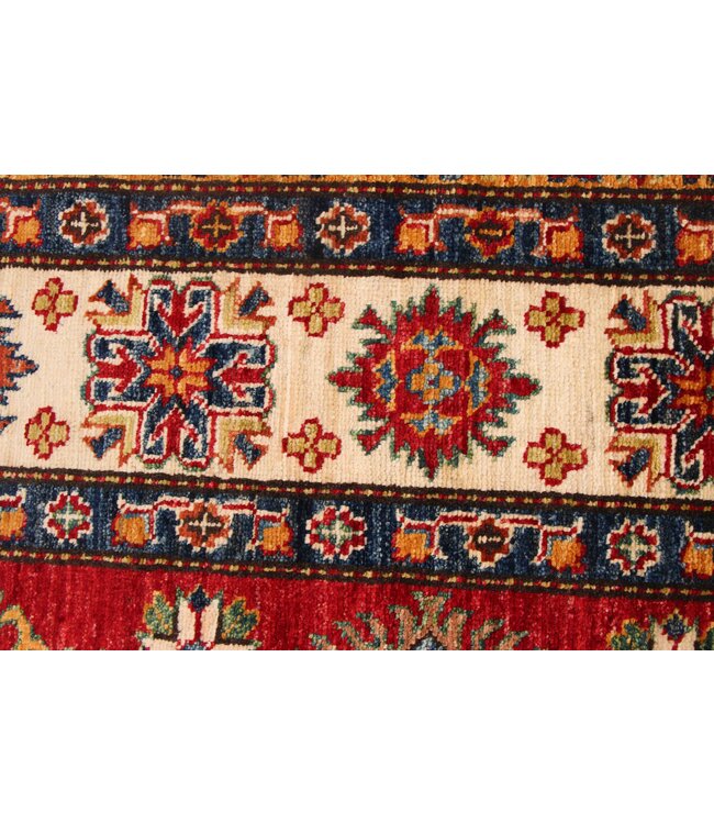 246x172 cm kazak tapijt fijn  Handgeknoopt wol