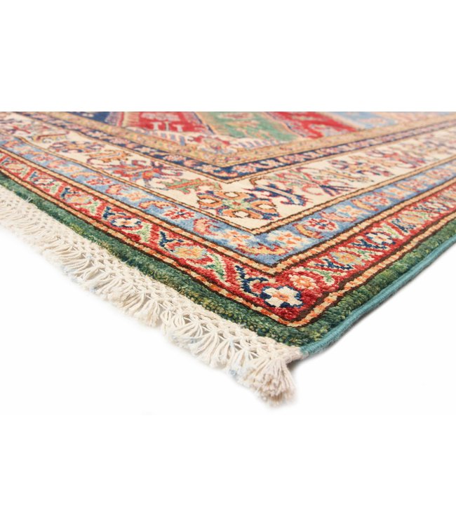 236x168 cm kazak Teppich fine handgeknüpft wolle