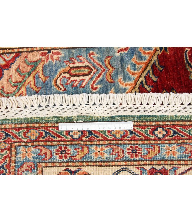 236x168 cm kazak tapijt fijn  Handgeknoopt wol