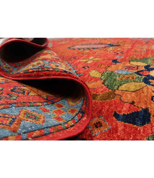 236x174 cm kazak tapijt fijn  Handgeknoopt wol