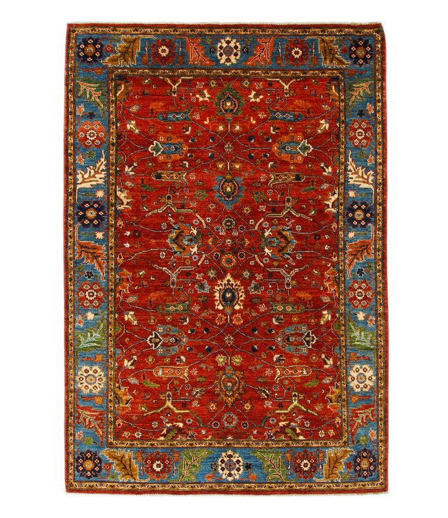 253x175 cm kazak tapijt fijn  Handgeknoopt wol