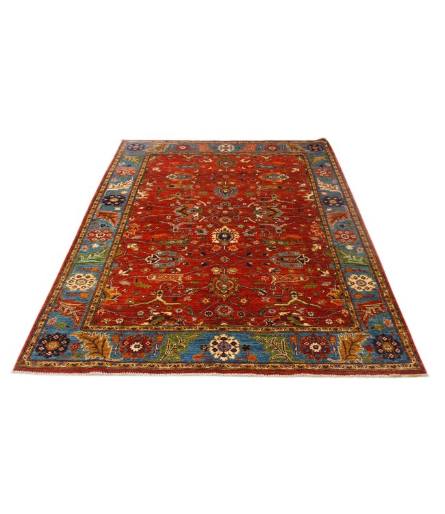 253x175 cm kazak tapijt fijn  Handgeknoopt wol