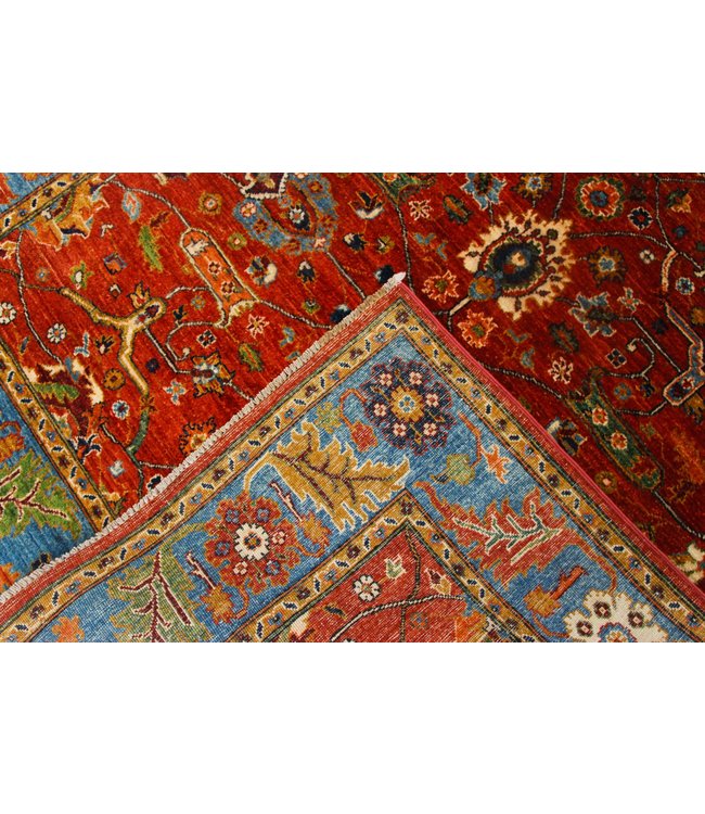 253x175 cm kazak tapijt fijn  Handgeknoopt wol