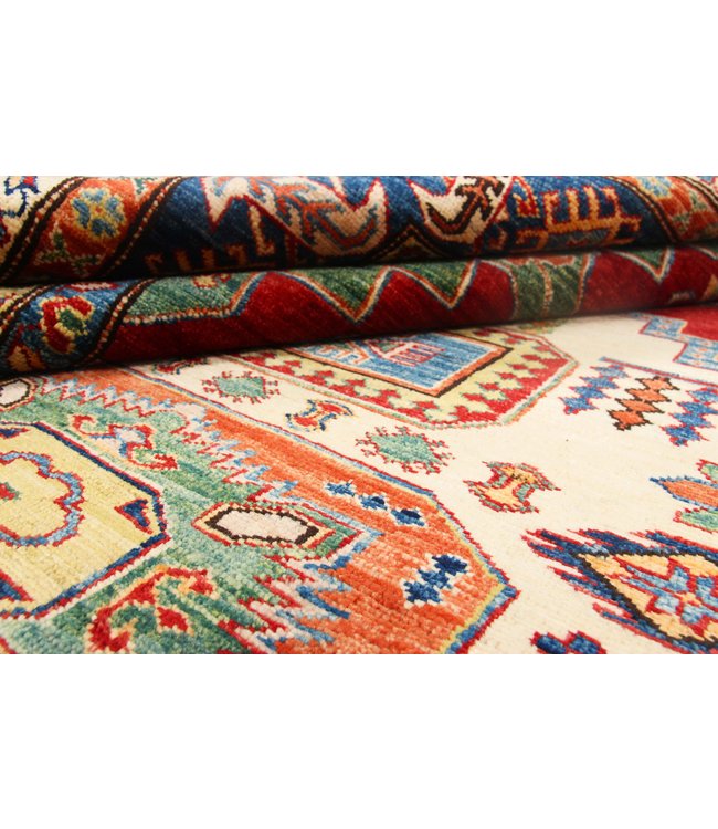 248x178 cm kazak Teppich fine handgeknüpft wolle