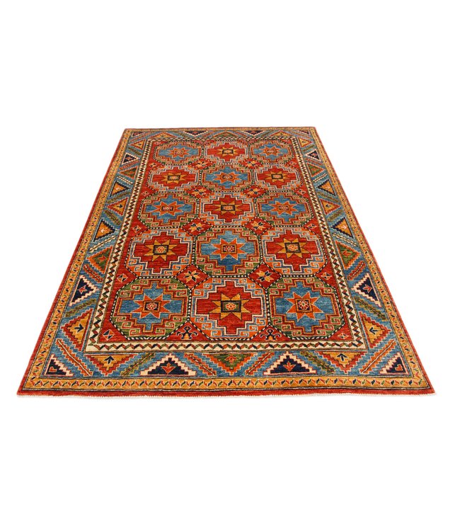 245x166 cm kazak Teppich fine handgeknüpft wolle