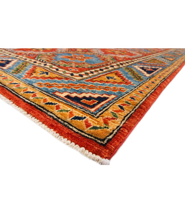 245x166 cm Kazak Rug Fine Hand knotted  Wool Oriental Carpet