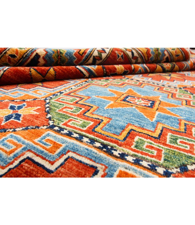 245x166 cm kazak Teppich fine handgeknüpft wolle