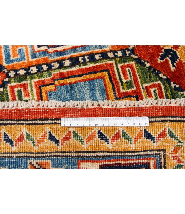 245x166 cm Kazak Rug Fine Hand knotted  Wool Oriental Carpet