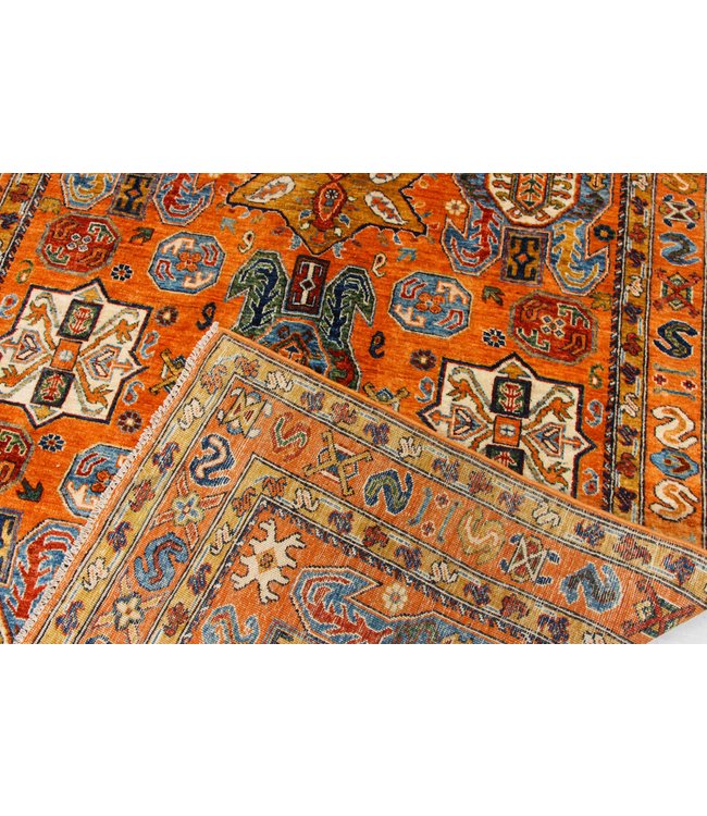 241x170 cm kazak tapijt fijn  Handgeknoopt wol