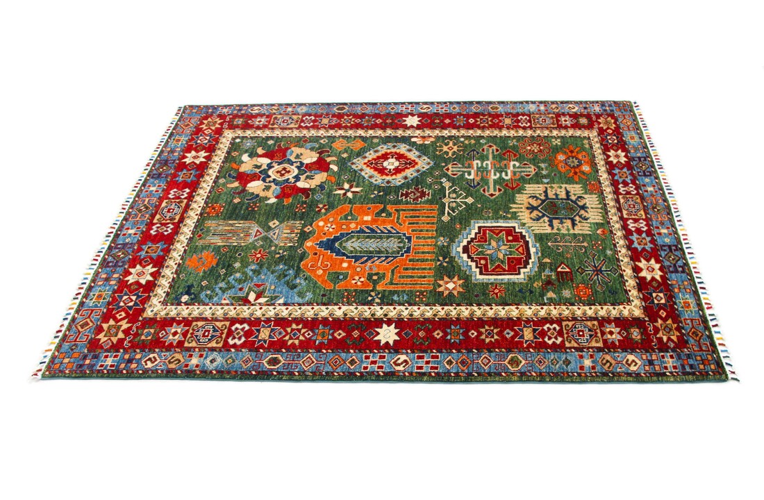 239x172 cm kazak tapijt fijn Handgeknoopt wol