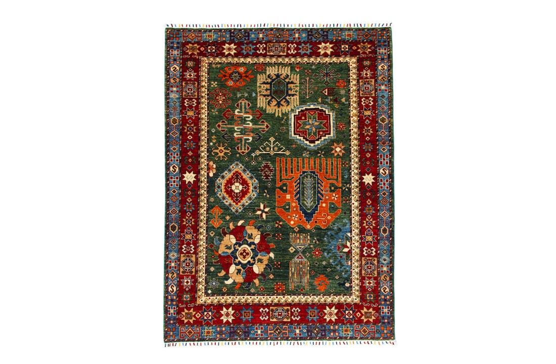 239x172 cm kazak tapijt fijn Handgeknoopt wol