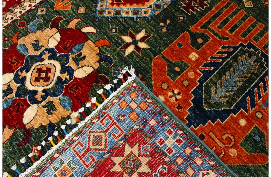 239x172 cm kazak tapijt fijn Handgeknoopt wol