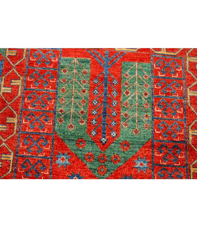 243x154 cm kazak tapijt fijn  Handgeknoopt wol