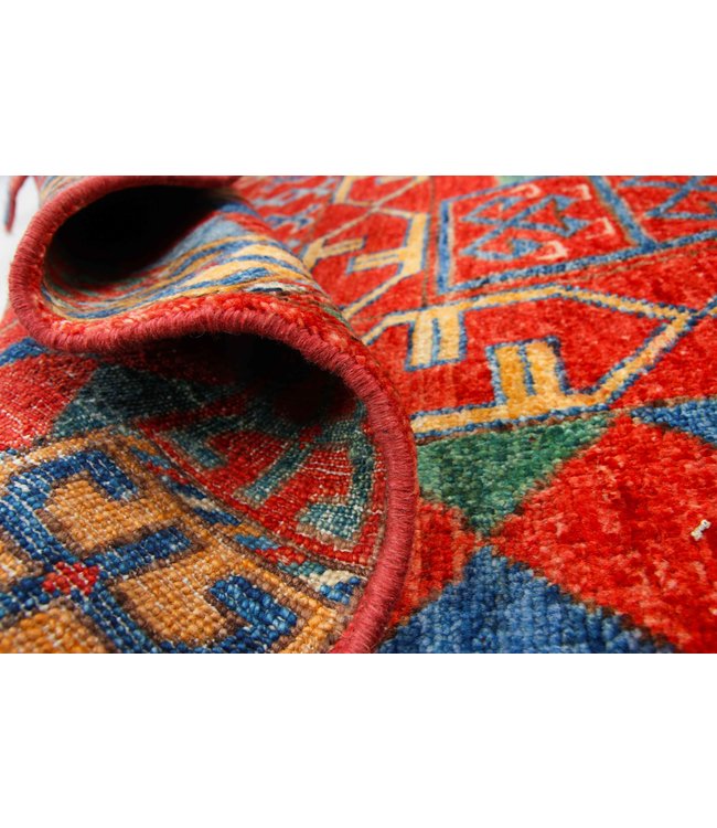 243x154 cm Kazak Rug Fine Hand knotted  Wool Oriental Carpet