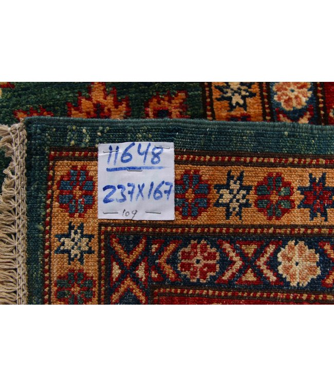 237x167 cm kazak tapijt fijn  Handgeknoopt wol